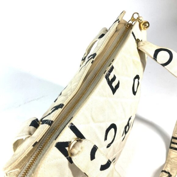 CHANEL vintage CC CC Mark logo icon Bag Shoulder Bag Tote Bag - Picture 11 of 16